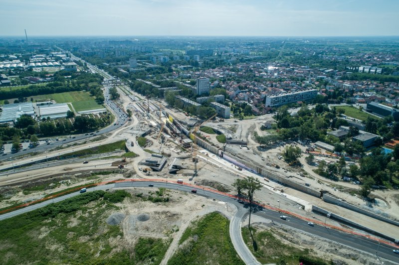 Radovi na rekonstrukciji remetinečkog rotora