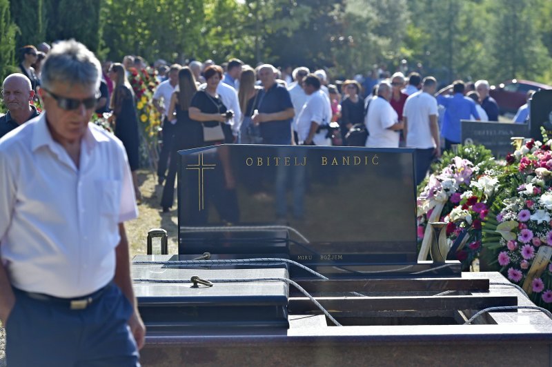 Pokop Blagice Bandić, majke zagrebačkog gradonačelnika Milana Bandića