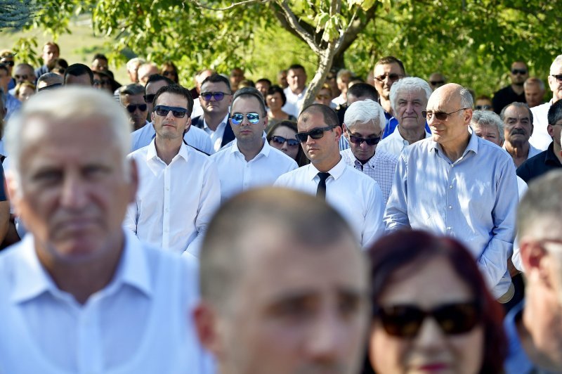 Pokop Blagice Bandić, majke zagrebačkog gradonačelnika Milana Bandića