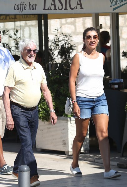 Bernie Ecclestone sa suprugom Fabianom Flosi u Šibeniku