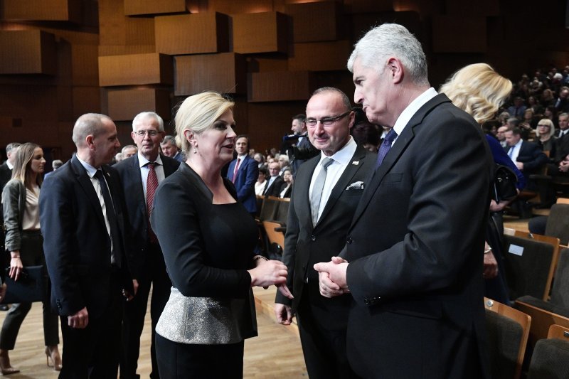 Kolinda Grabar Kitarović, Gordan Grlić Radman, Dragan Čović