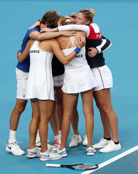 Fed Cup finale, Francuska - Australija, meč parova