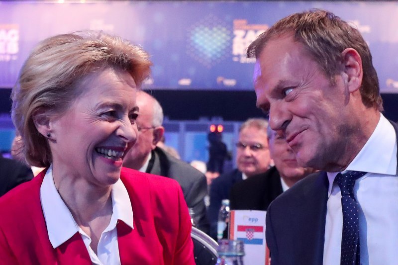 Ursula von der Leyer i Donald Tusk