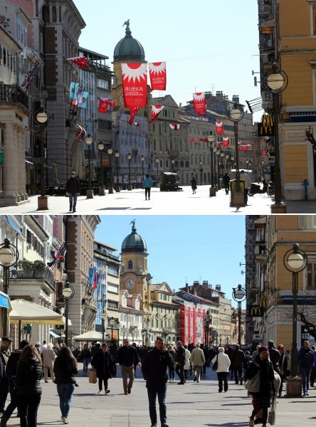 Život u Hrvatskoj prije i za vrijeme korona krize