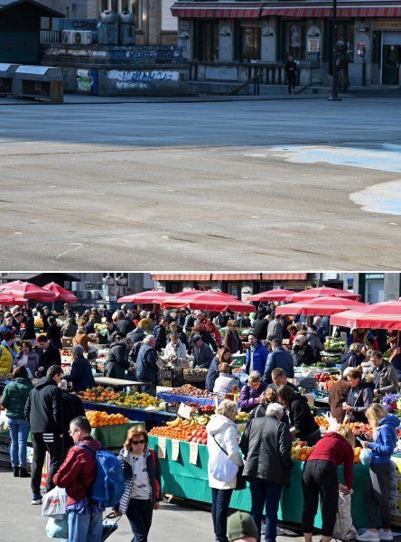 Život u Hrvatskoj prije i za vrijeme korona krize