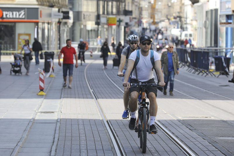 Zagreb: Nakon djelomičnog popuštanja sigurnosnih mjera grad živnuo