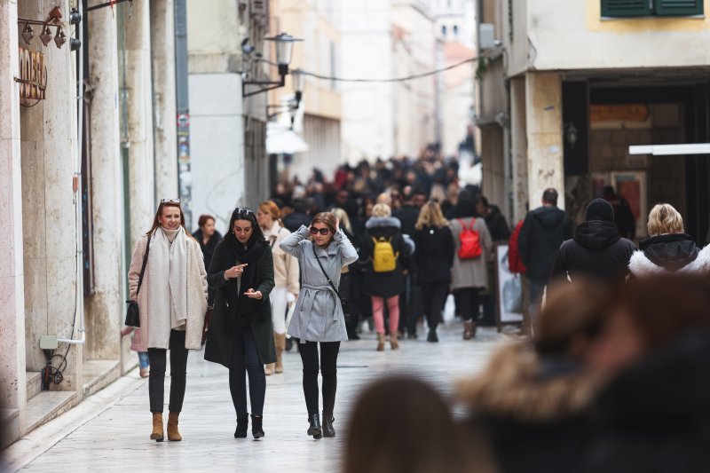 Ulična moda u Zadru