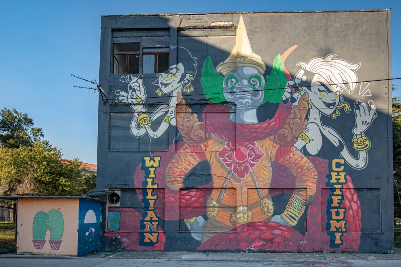 Street art festival 'Zen Opuzen'