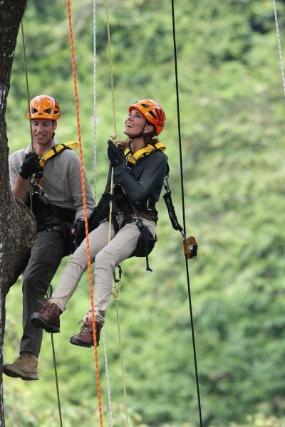 Kate Middleton i princ William - Borneo 2012.