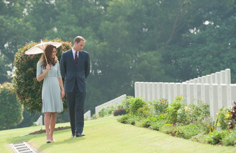 Kate Middleton i princ William - Singapur 2012.