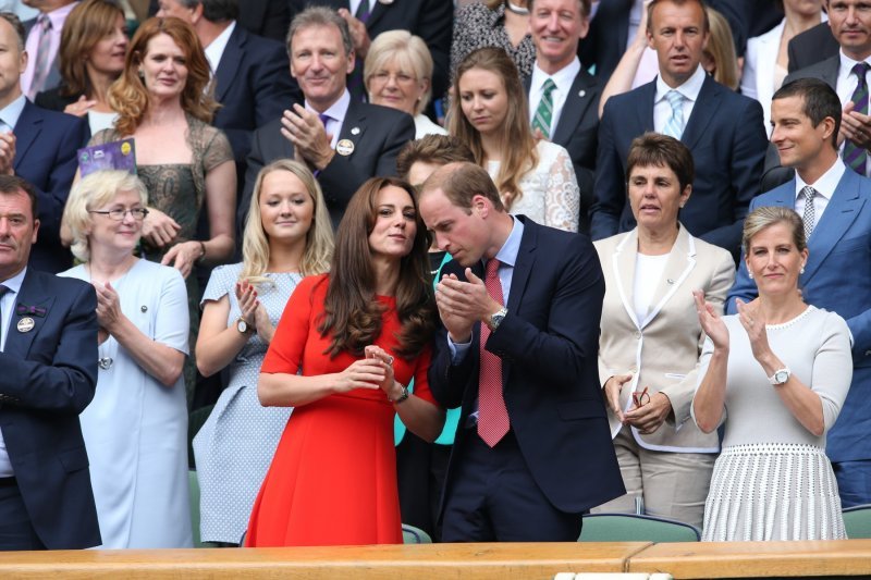 Kate Middleton i princ William - Wimbledon 2015.