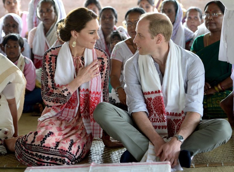 Kate Middleton i princ William - Indija 2016.