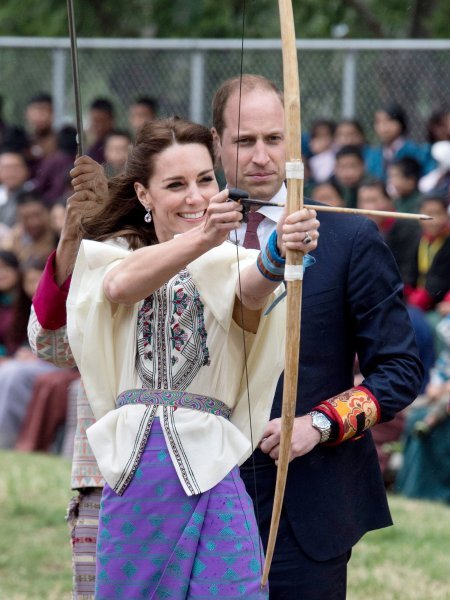 Kate Middleton i princ William - Butan 2016.