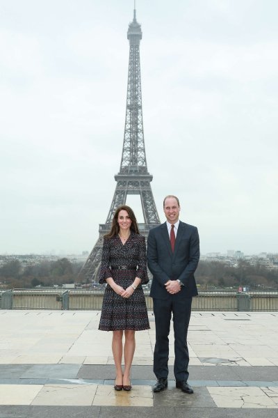 Kate Middleton i princ William - Pariz 2017.