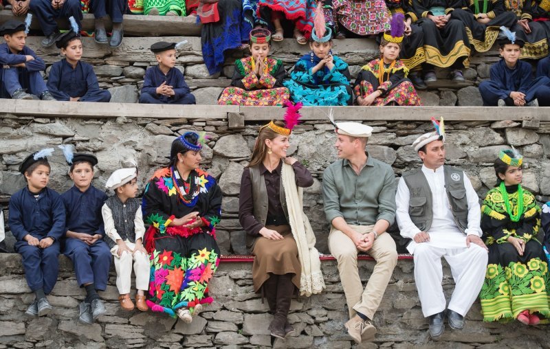 Kate Middleton i princ William - Pakistan 2019.