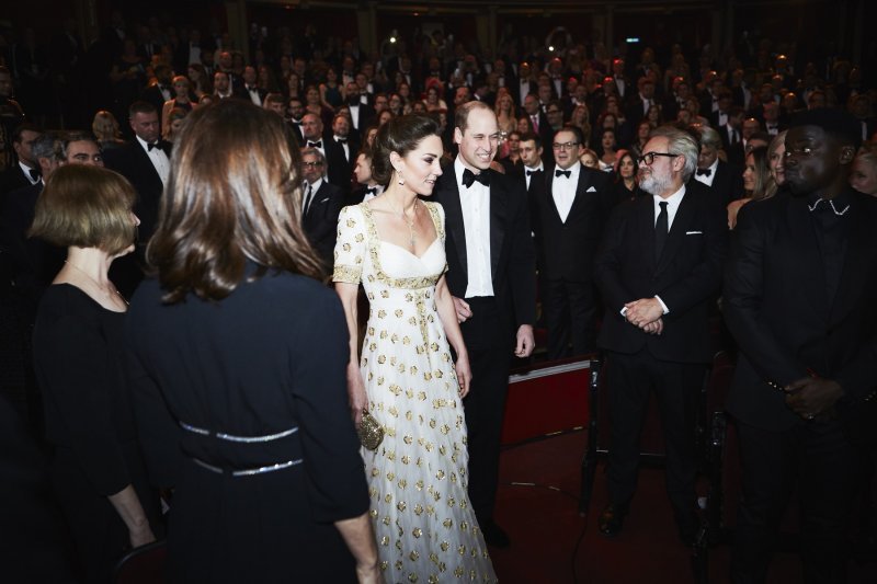 Kate Middleton i princ William - BAFTA 2020.