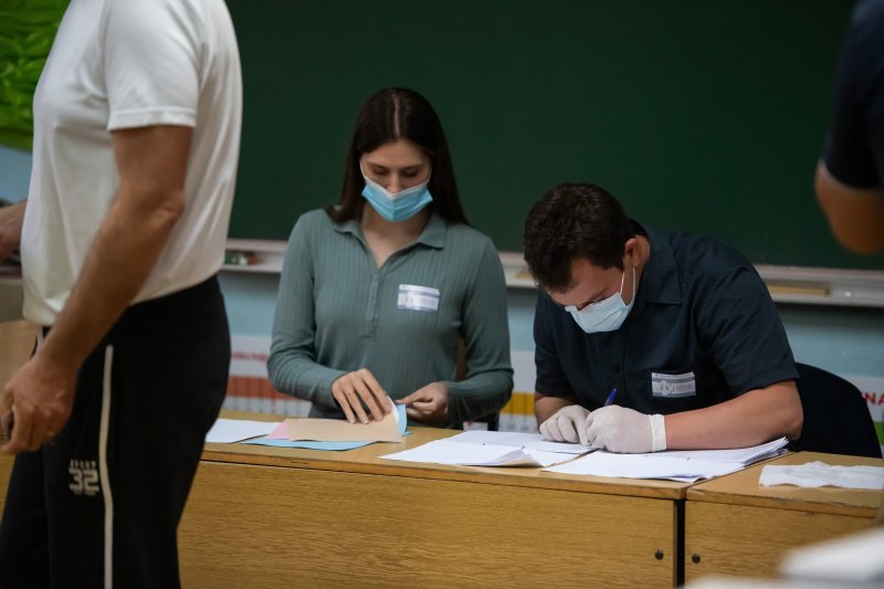 Građani glasuju u Zadru