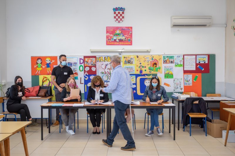 Građani glasuju u Dubrovniku