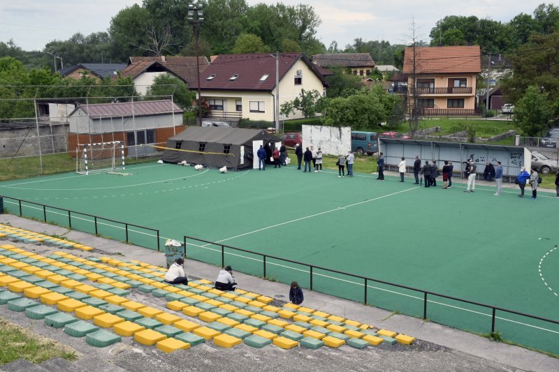 Građani glasuju u Petrinji