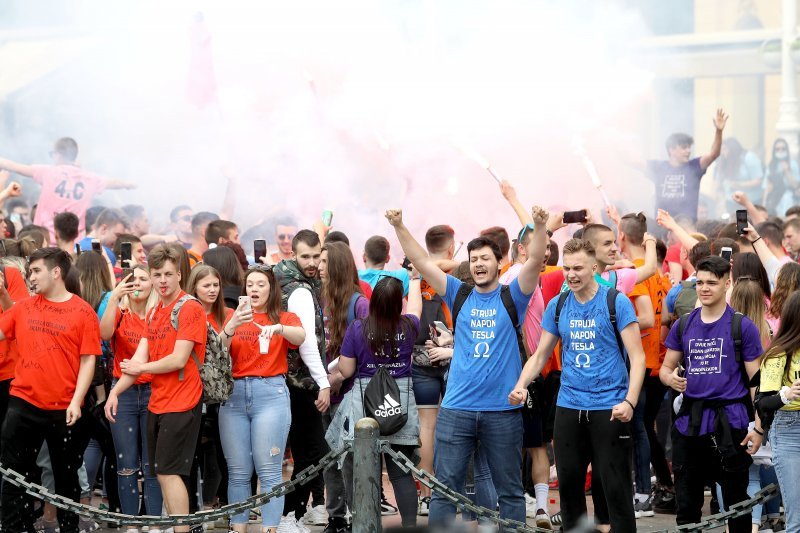 Maturanti u Zagrebu