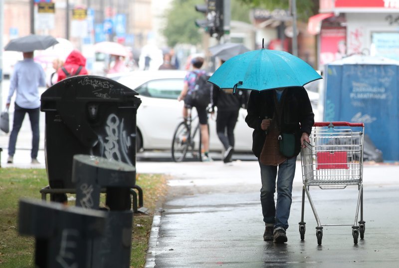 Promjena vremena s kišom stigla u Zagreb