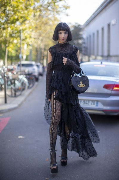 Street style na modnoj reviji Ricka Owensa