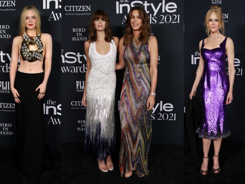 Elle Fanning, Kaia Gerber, Cindy Crawford, Nicole Kidman