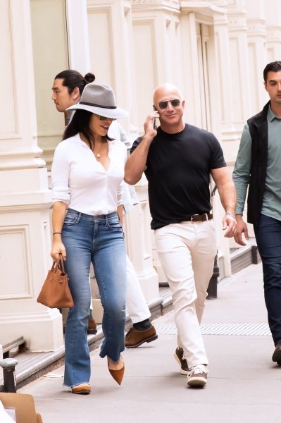 Lauren Sanchez i Jeff Bezos