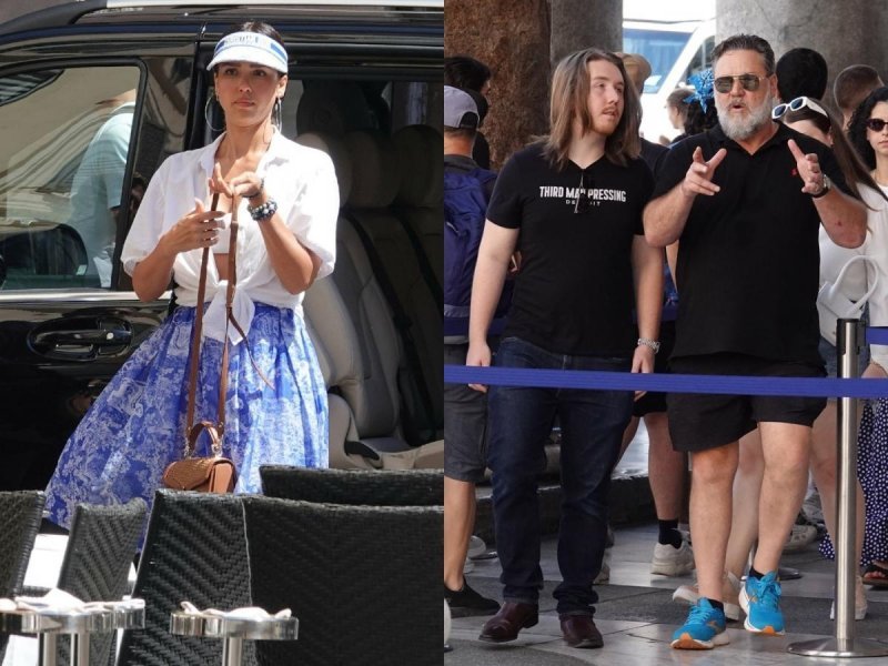 Jessica Alba i Russell Crowe u Rimu