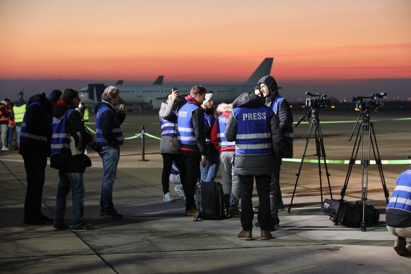 Dolazak Vatrenih na zagrebački aerodrom