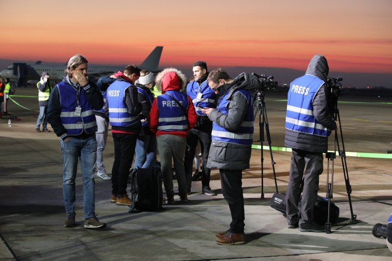 Dolazak Vatrenih na zagrebački aerodrom