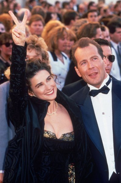 Demi Moore i Bruce Willis