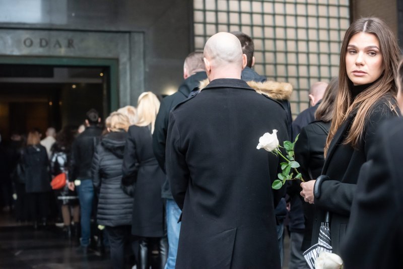 Posljednji ispraćaj manekena Patrika Cvetka