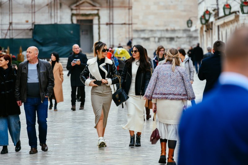 Ulična moda u Dubrovniku