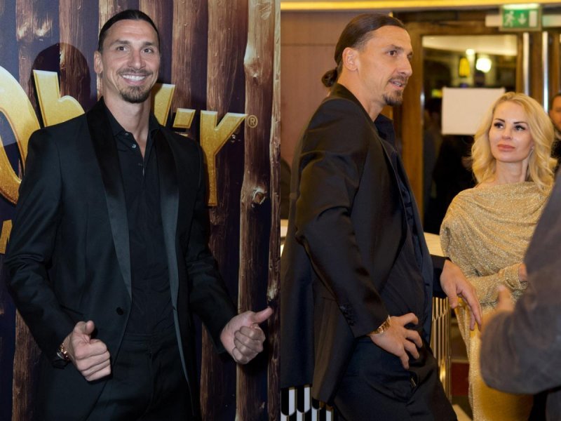 Zlatan Ibrahimović sa suprugom