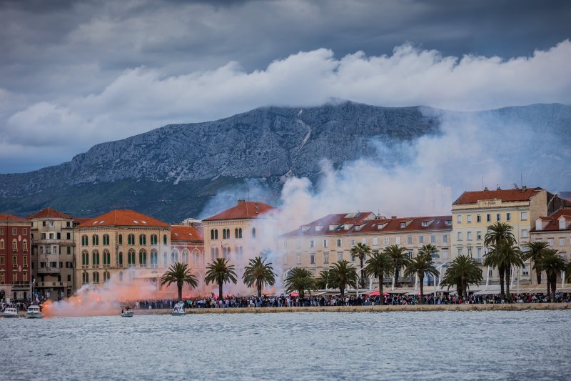 Doček juniora iz zraka