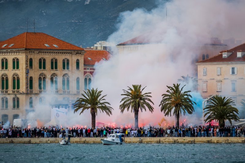 Doček juniora iz zraka