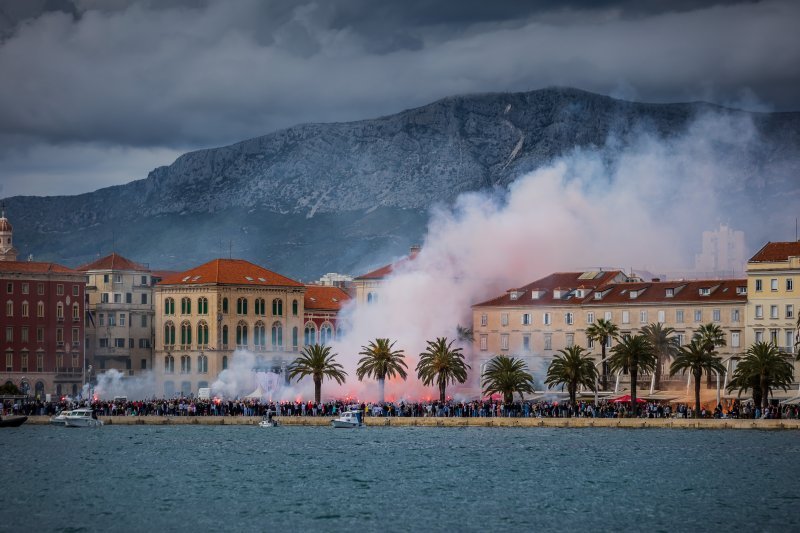 Doček juniora iz zraka