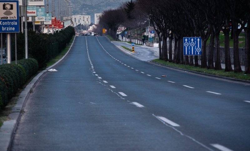 Prazne splitske ulice