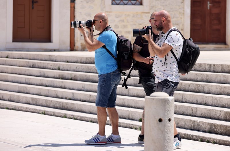 Sunčanu subotu mnogi su iskoristili za šetnju Zadrom