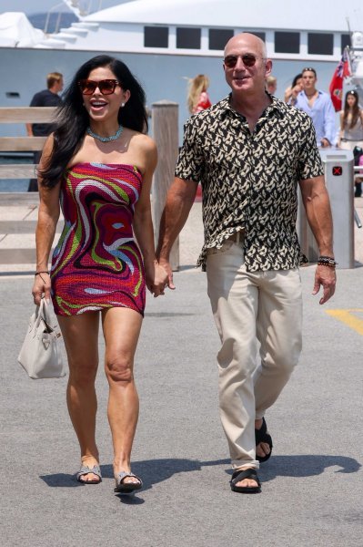 Lauren Sanchez i Jeff Bezos