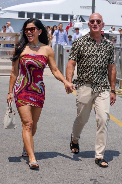 Lauren Sanchez i Jeff Bezos