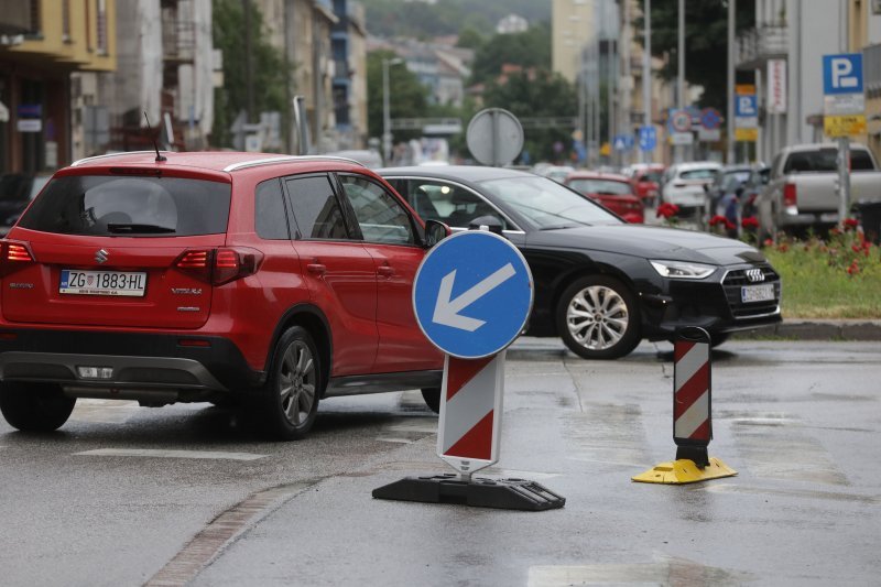 Jutarnje gužve u zapadnom dijelu grada zbog radova