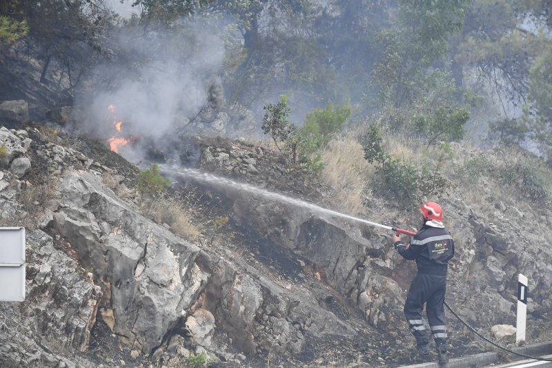 Veliki požar kod Grebaštice