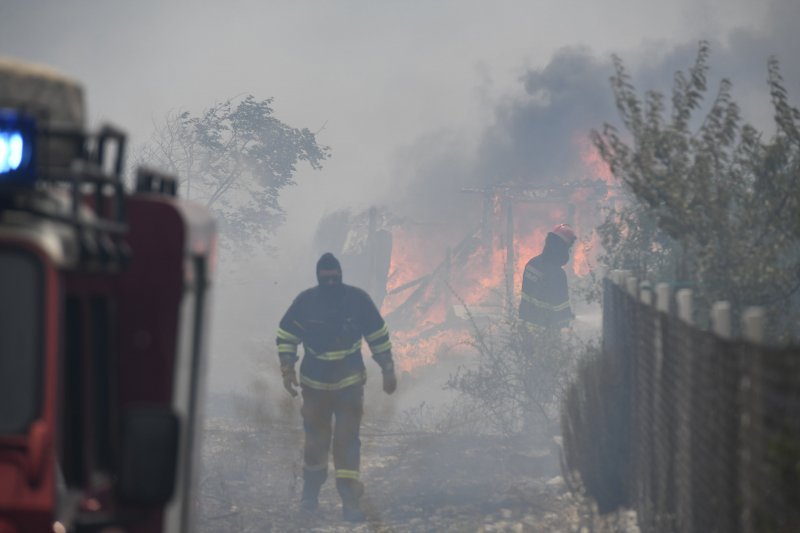 Veliki požar kod Grebaštice