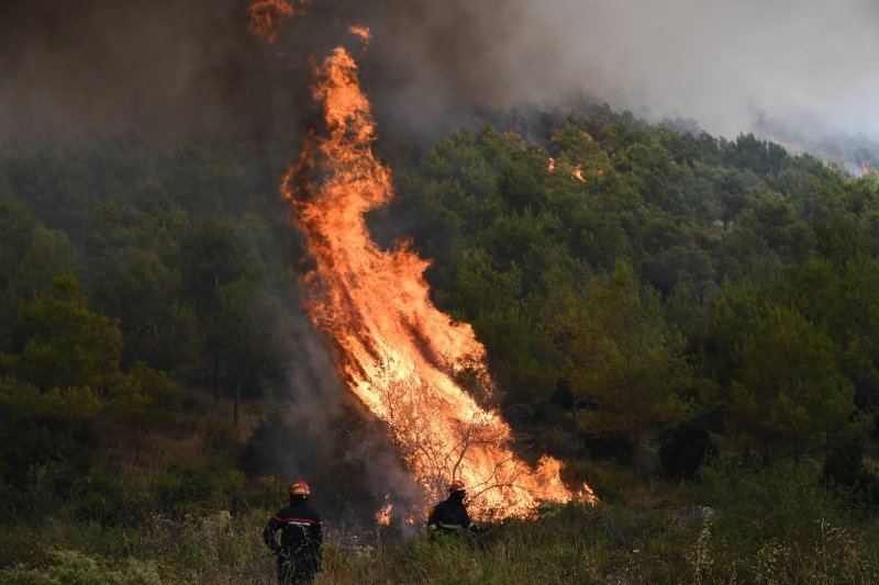 Požar kod Šibenika