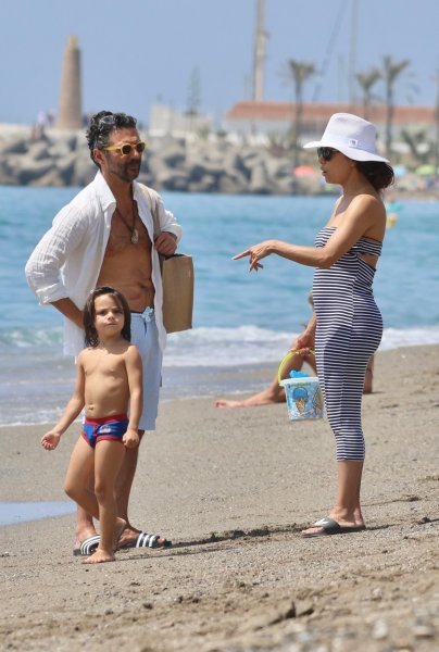 Eva Longoria na plaži