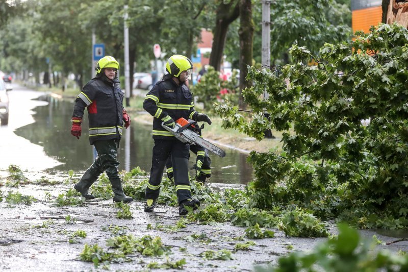 Posljedice nevremena u Radničkoj cesti