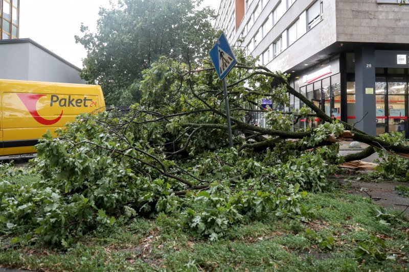 Posljedice nevremena u Radničkoj cesti