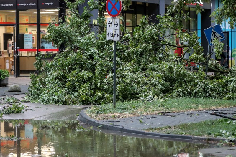 Posljedice nevremena u Radničkoj cesti